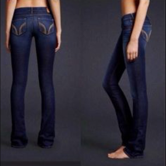 hollister high waisted bootcut jeans